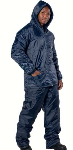BELOW ZERO LINED HOODED JACKET & TROUSERS