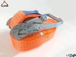 OCS9MT-TIEDOWN - CARGO STRAP C/W RATC 9MT ORANGE