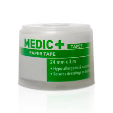 MED-MICROPORE - MICROPORE 24MM X 3M PAPER TAPE