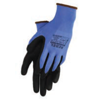 BLUE SANDY NITRILE GLOVES