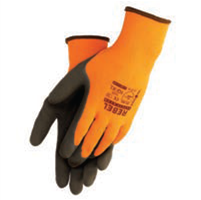 ORANGE SANDY LATEX COLD GLOVES