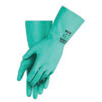 GREEN NITRILE CHEMICAL GLOVES