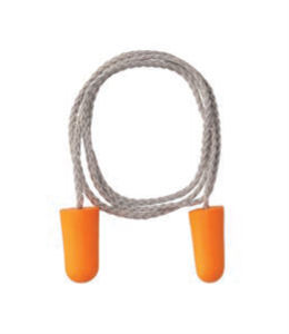 EAR GEAR DISPOSABLE CORDED EARPLUGS
