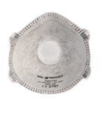 AMX2AV AIRMAXX FFP2V DUST MASK WITH ACTIVE CARBON AND VALVE