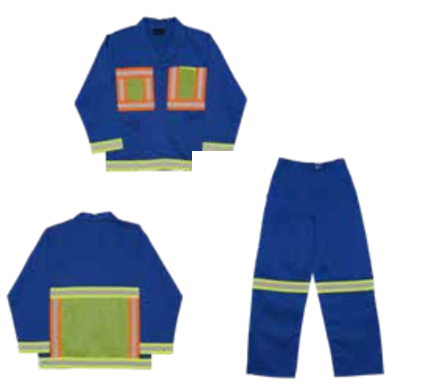 HI-VIZ Construction Conti suit