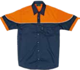 womens 2 tone racing shirt