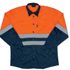 Hi-Vis Two Tone L/S WorkShirt