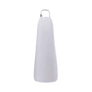 CHROME LEATHER APRON 1 PIECE WITH PLASTIC BUCKLES