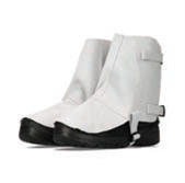CHROME LEATHER ANKLE SPATS